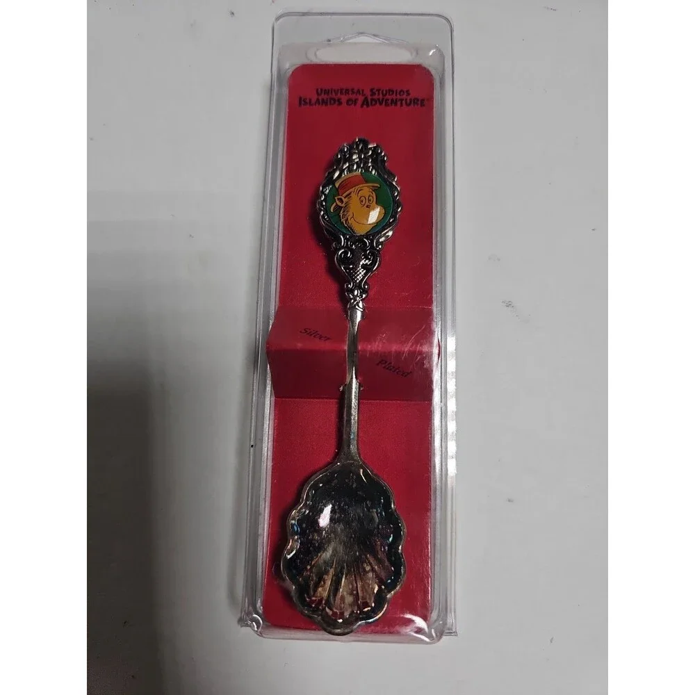 VINTAGE Universal Studios Florida SILVER PLATED SOUVENIR SPOON